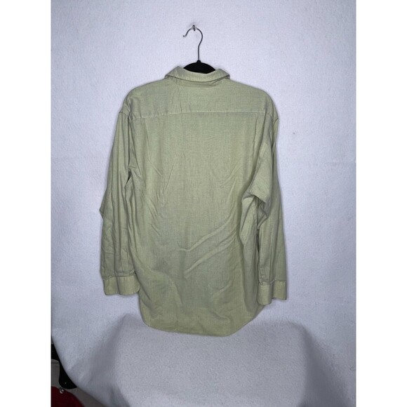 Savile Row Men's Button Up 16.5 x 34/35 Wrinkle Free Broad Cloth Long Sleeve - Picture 8 of 8